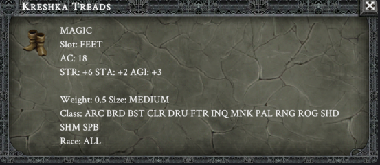 KRESHKA TREADS item card